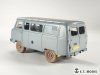 E.T. Model P35-115 Russian UAZ 3909 Military Van Sagged wheels For ZVEZDA 3644 1/35